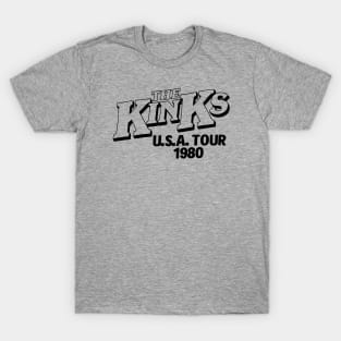 Vintage Tour Kink's 1980 T-Shirt
